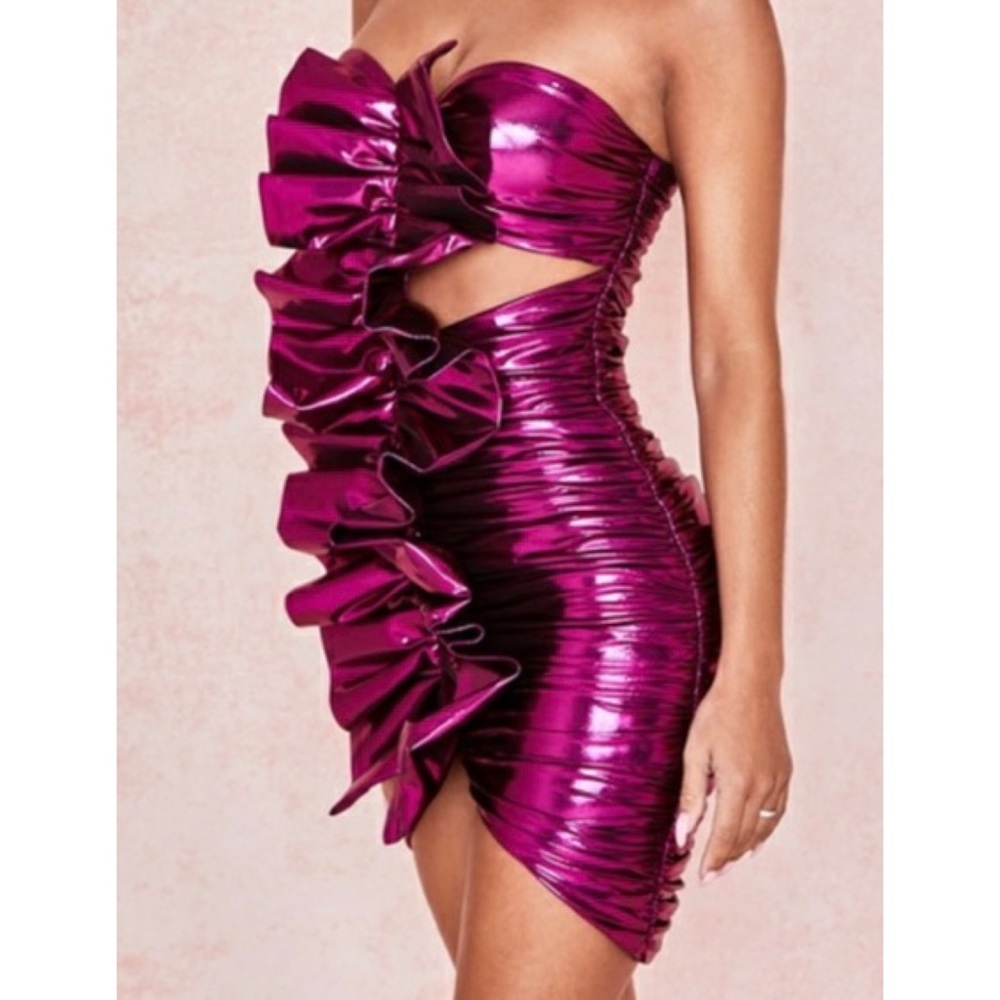 House of CB Metallic Dress